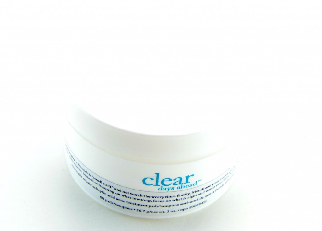 Philosophy Clear Days Ahead Overnight Repair Salicylic Acid Acne Treatment Pads