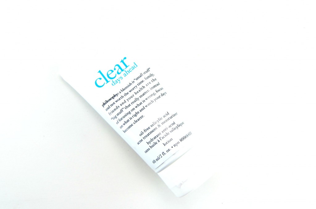 Philosophy Clear Days Ahead Oil-Free Salicylic Acid Acne Treatment & Moisturizer