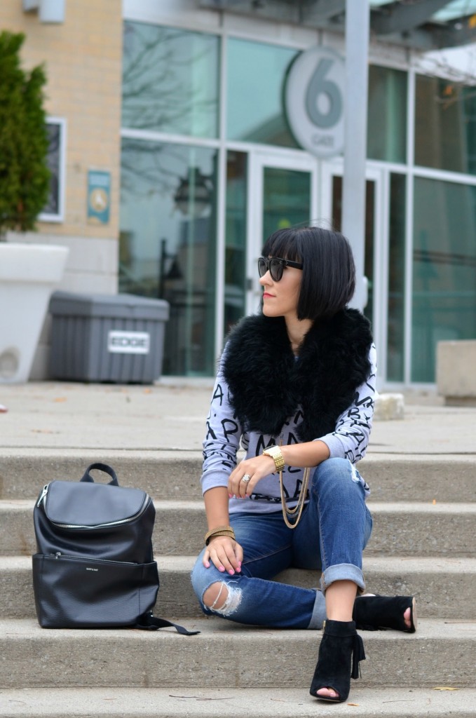 Faux Fur Stole