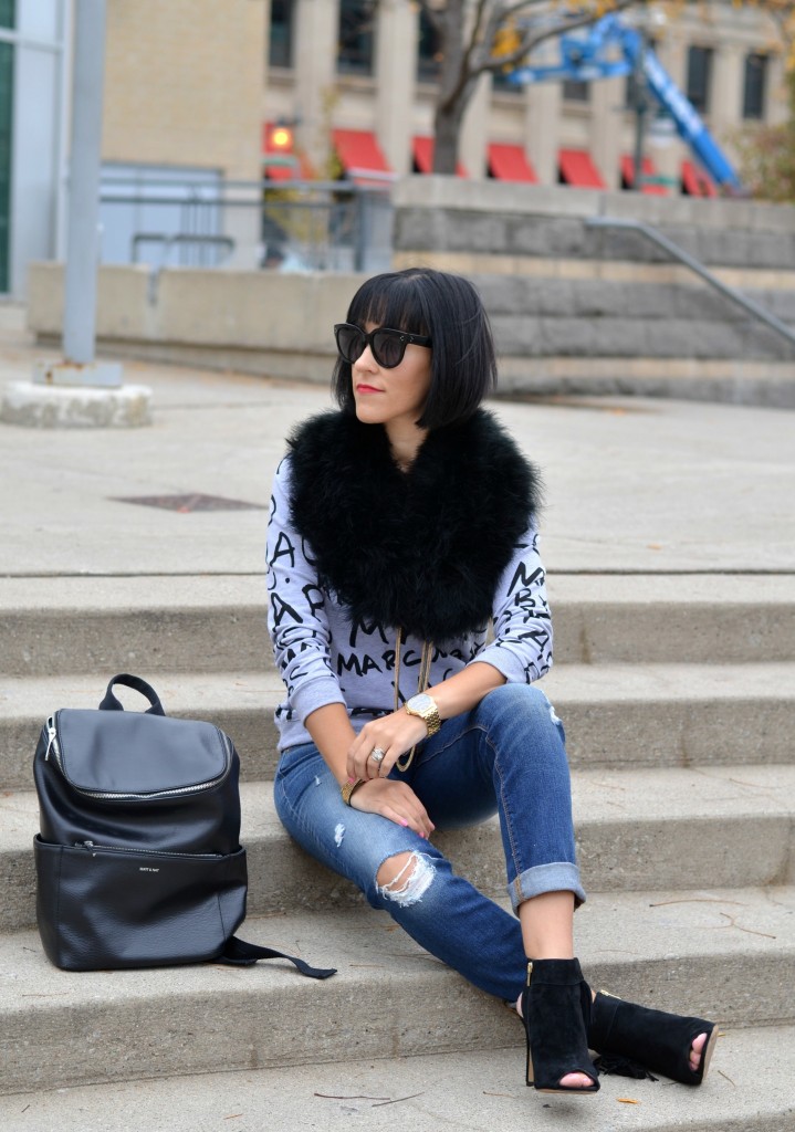 Faux Fur Stole