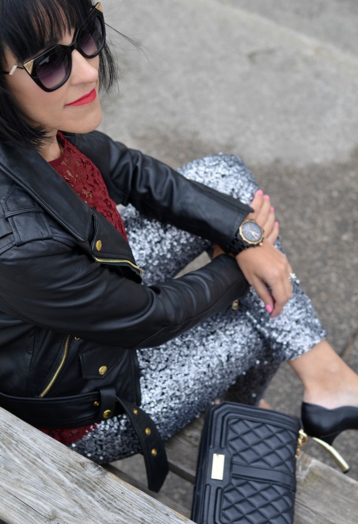 Sequin Pants, Blogger Session with According to Q