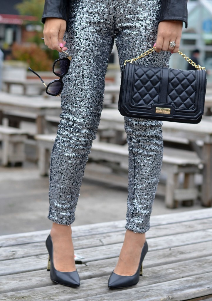 Bcbg hotsell sequin leggings