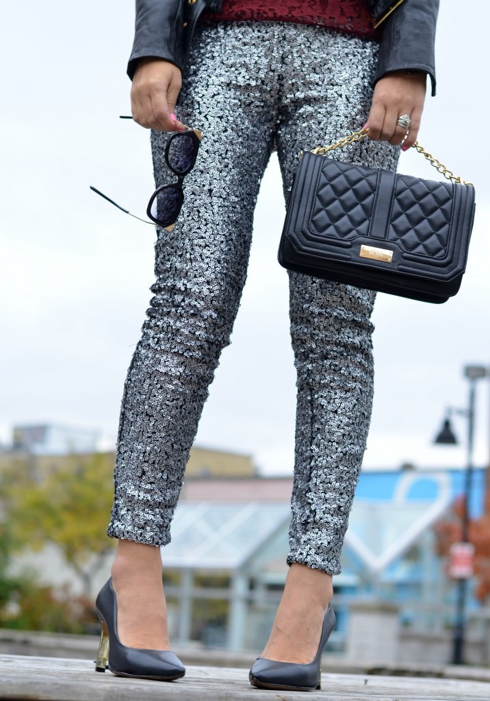 sparkly leggings