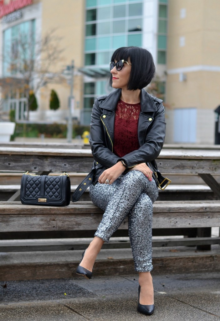 How to style sequin pants – The Pink Millennial