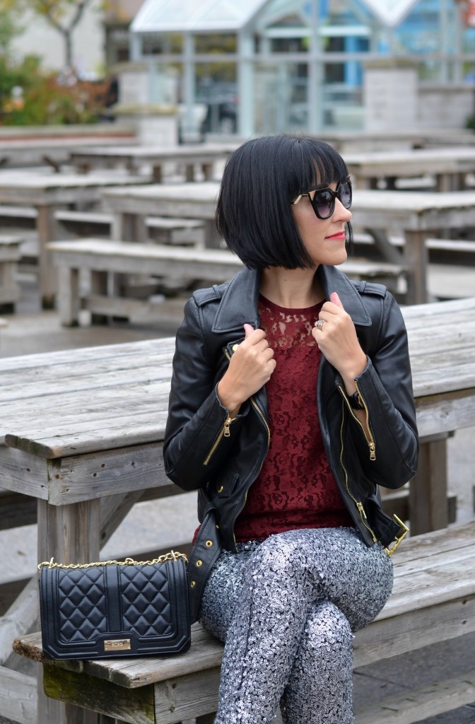 Sequin Pants, Blogger Session with According to Q