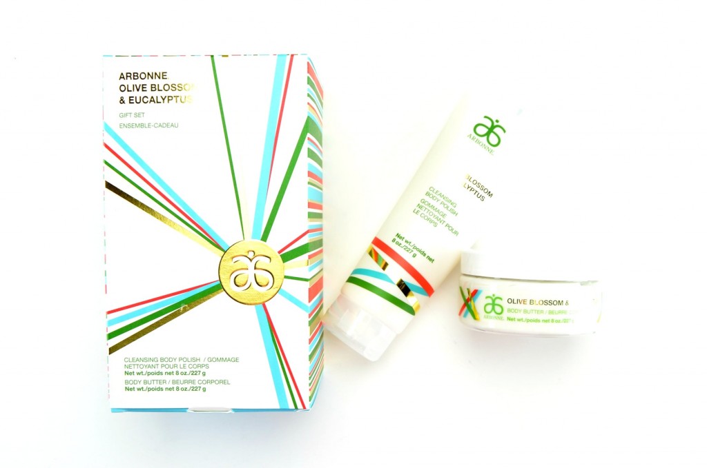 Arbonne Olive Blossom & Eucalyptus Gift Set