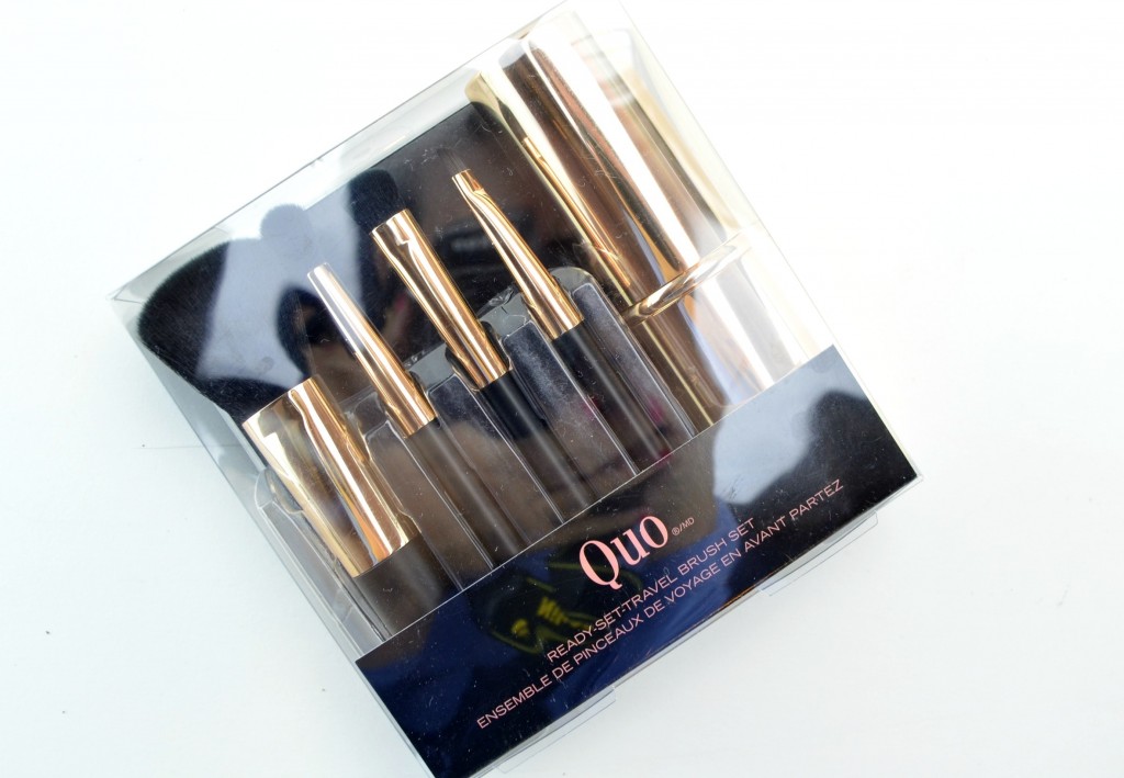 Quo Cosmetics Ready-Set-Travel Brush Set 