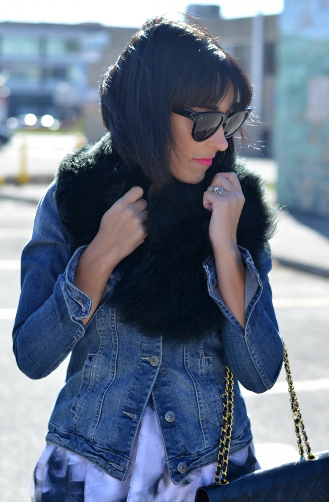 Faux Fur Stole