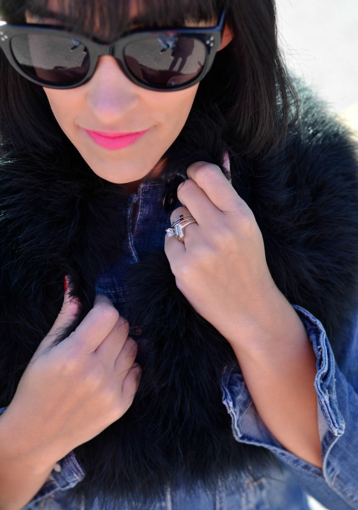 Faux Fur Stole