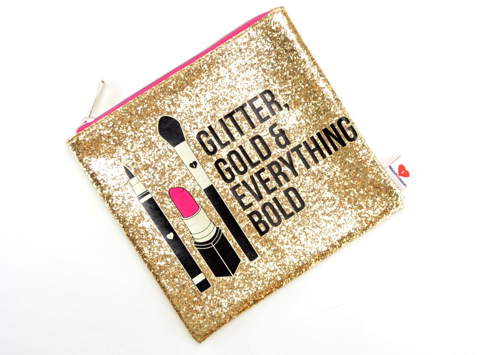 Sephora Collection Glitter, Gold, & Everything Bold Clutch