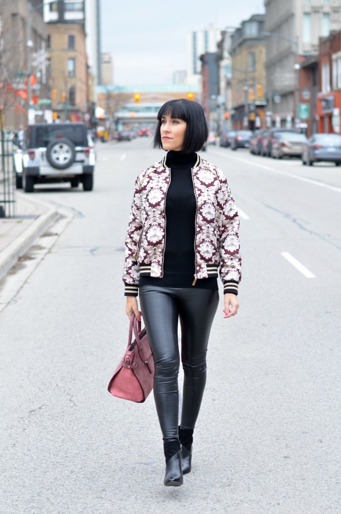 Vegan Leather Leggings