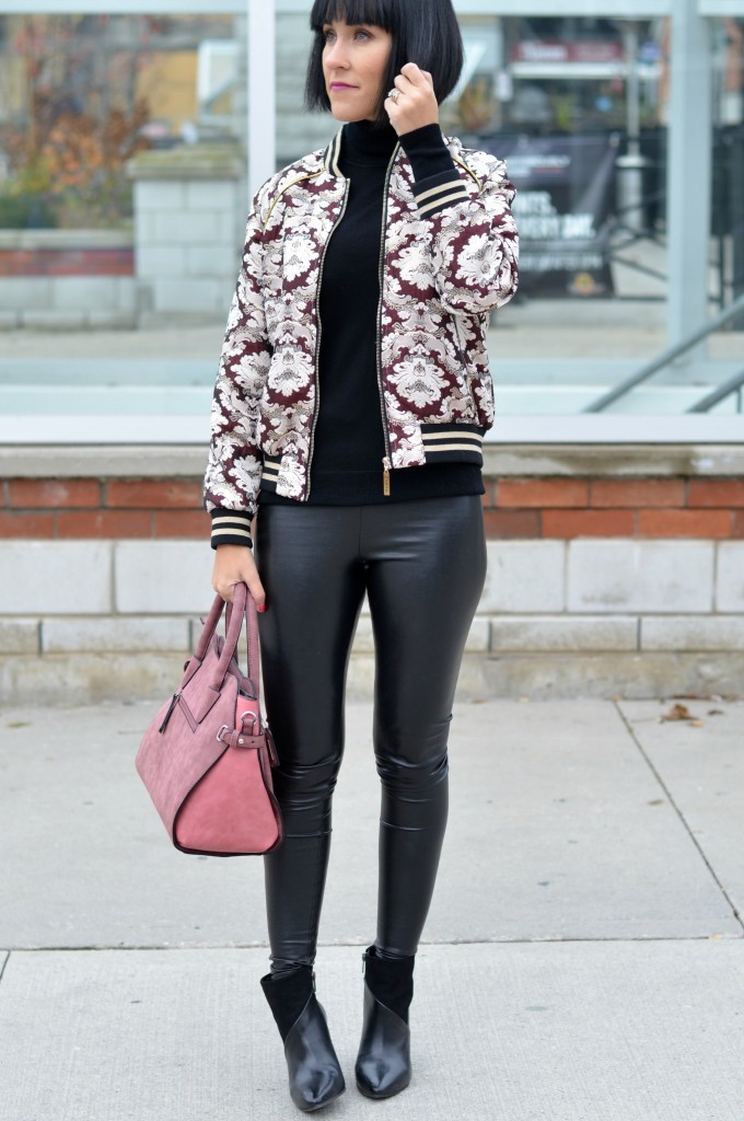 6 Do's and Don't of Styling Faux Leather Leggings for Day - Blush & Camo