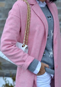 how to style a pink coat, fashion blogger, canadian fashion blog