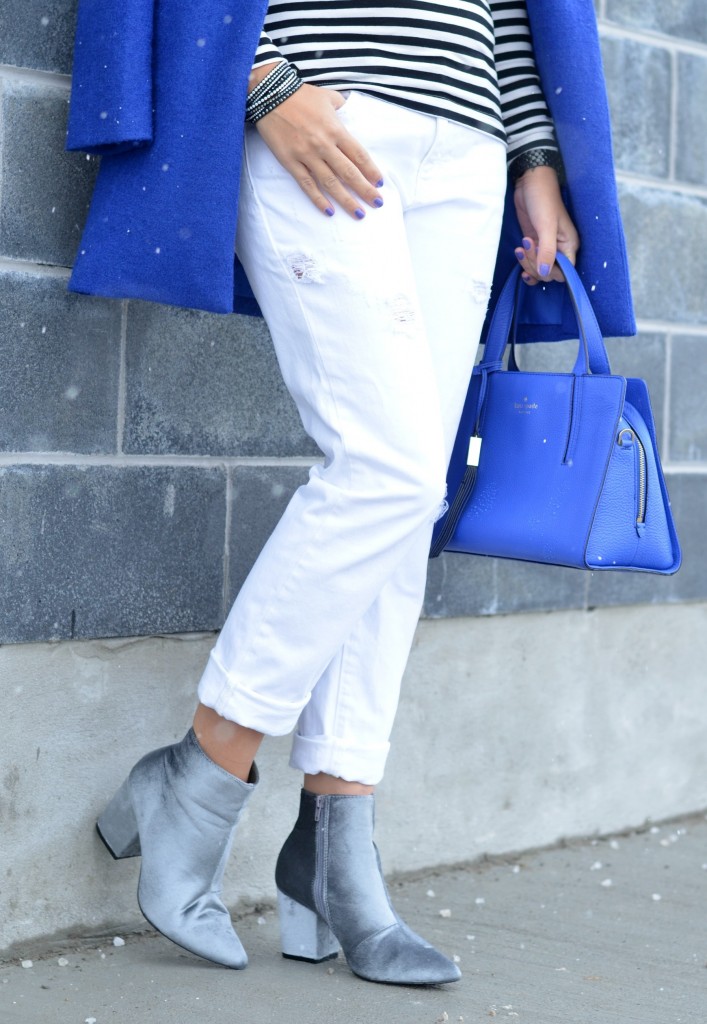 Steve Madden Velvet Bootie