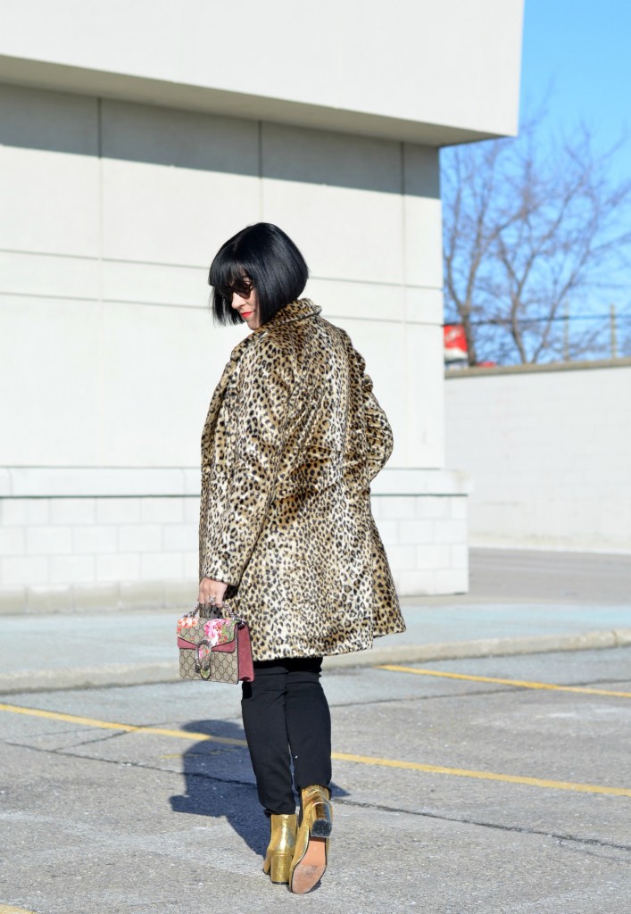 Express leopard sale jacket