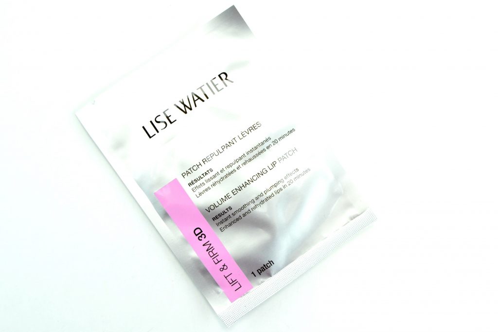 Lise Watier Volume Enhancing Lip Patch, lise watier lip mask, lip mask, magazines Canada, fashionable, beauty products Canada, canadian beauty