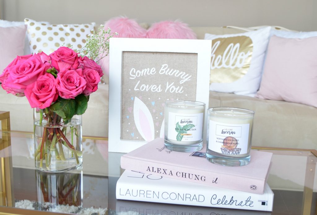 Soy candles, soy candle, spring home décor, home décor, interior designer, interior blogger, Canadian home design blog, home design, freshen up for spring, spring décor