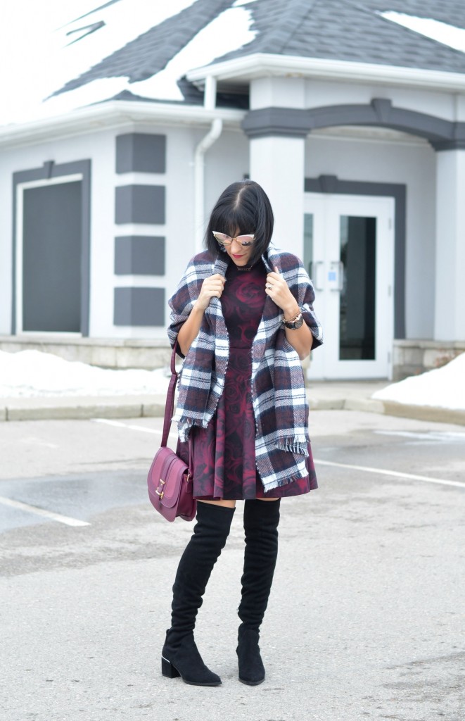 Plaid Scarf - Elle Blogs