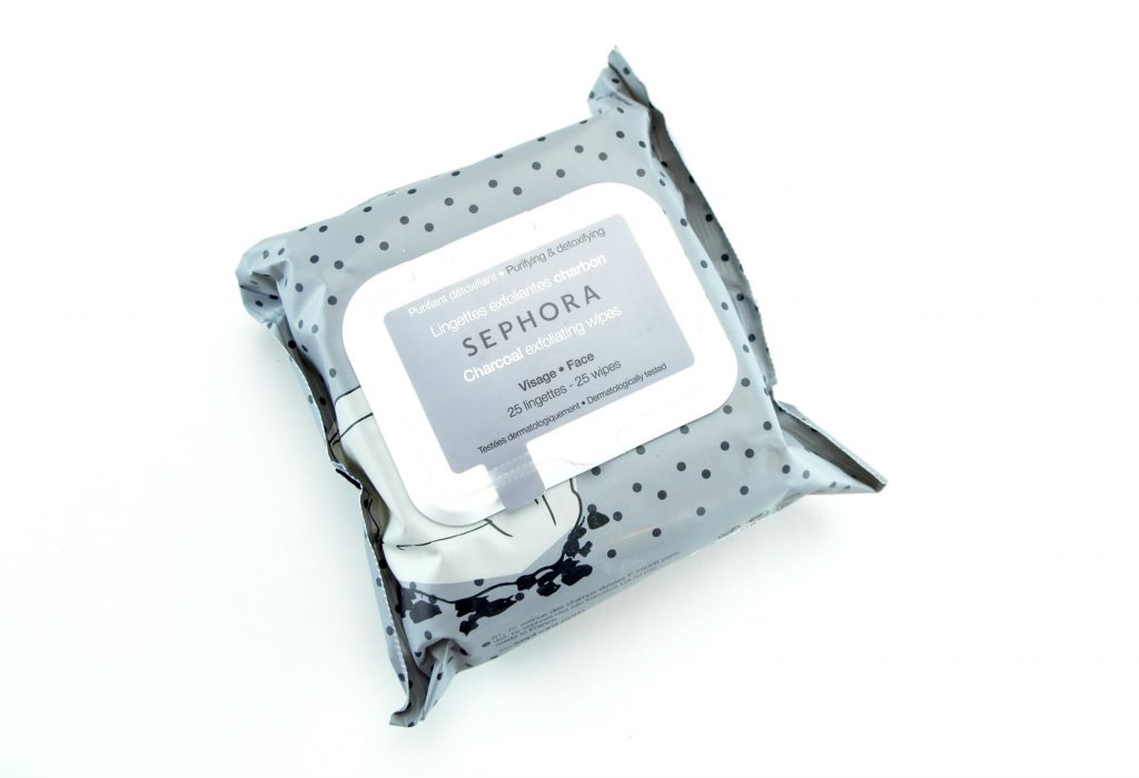 Sephora Charcoal Cleansing & Exfoliating Wipes