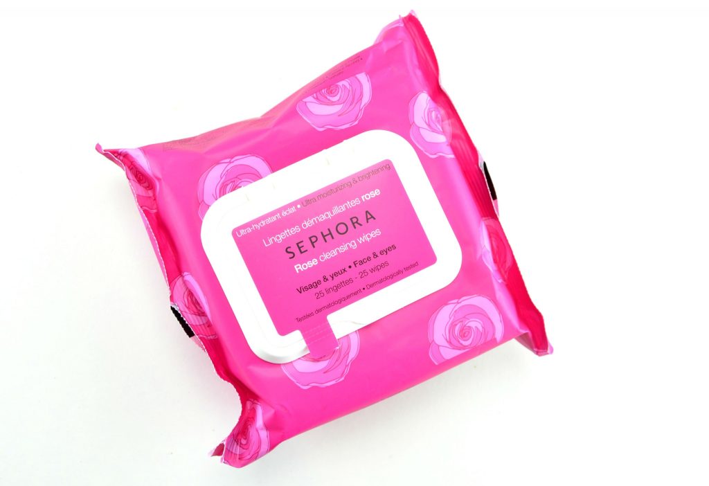 Sephora Rose Cleansing Wipes 