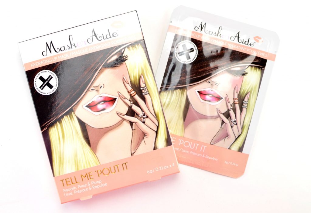 MaskerAide Tell Me ‘Pout It hydrating lip masks