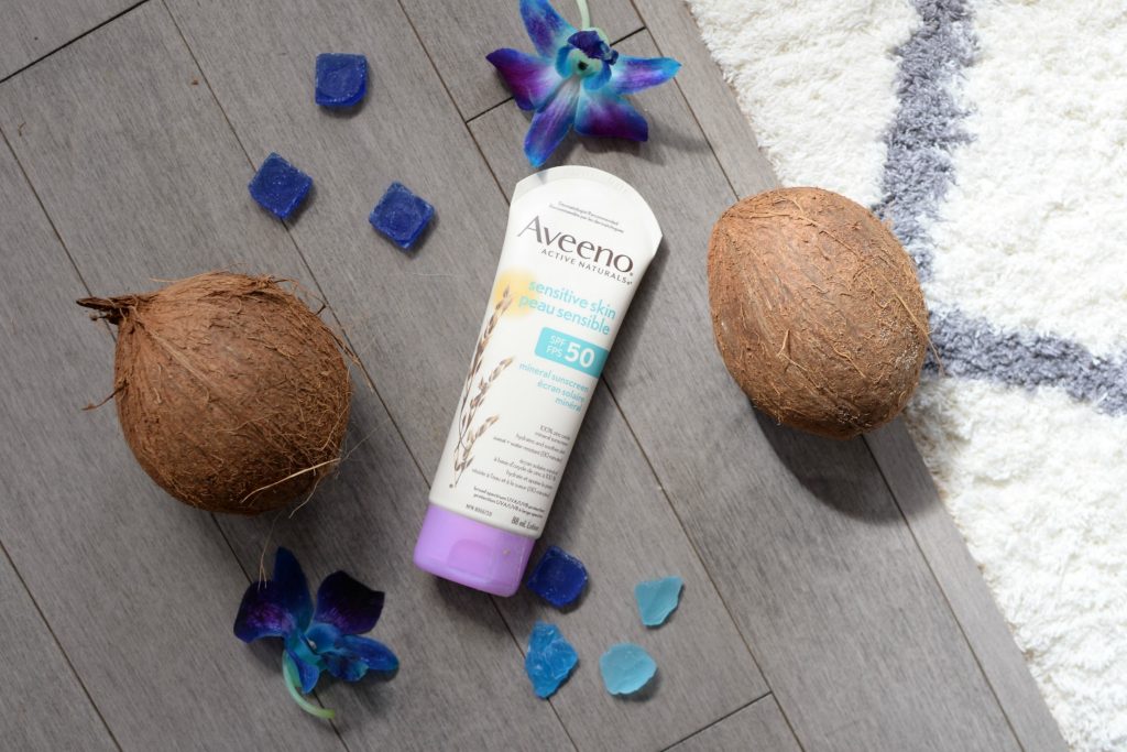 Aveeno Active Naturals Sensitive Skin SPF 50 Mineral Sunscreen