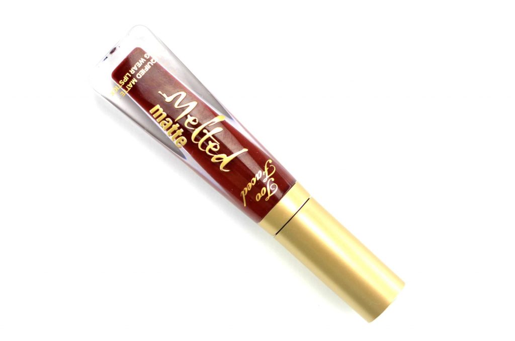 Too Faced Melted Matte Liquified Matte Lipstick in Bend & Snap