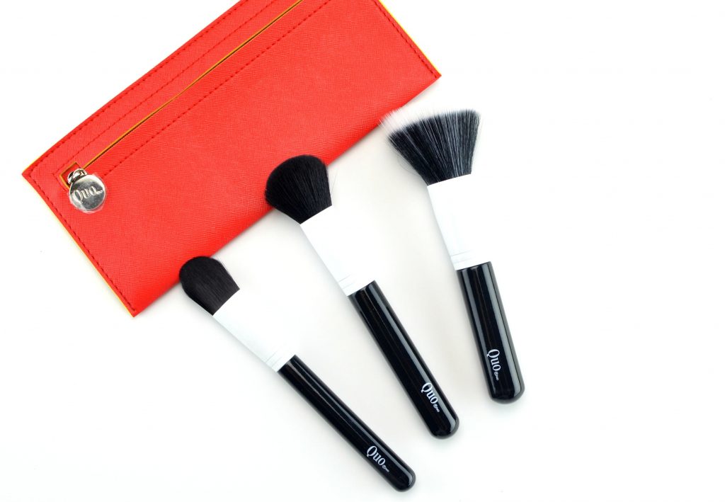 Quo Flawless Face 3 Piece Brush Set