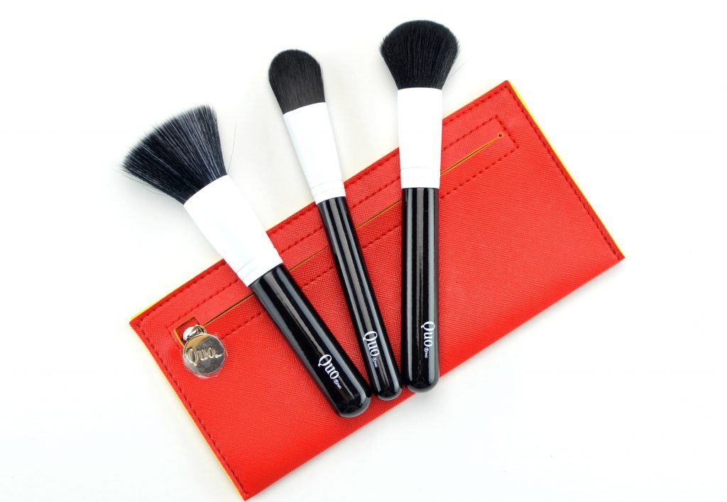 Quo Flawless Face 3 Piece Brush Set