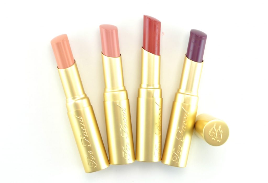 Too Faced La Crème Color Drenched Lipstick