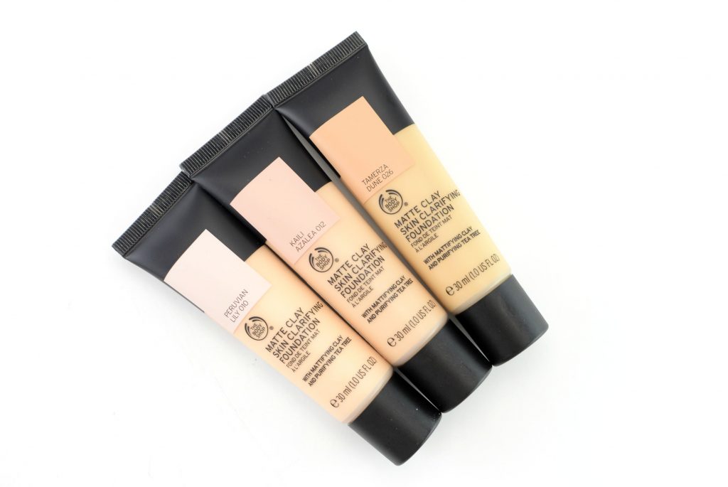 The Body Shop Matte Clay Skin Clarifying Foundation