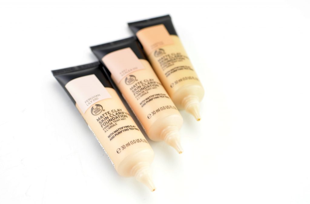 The Body Shop Matte Clay Skin Clarifying Foundation