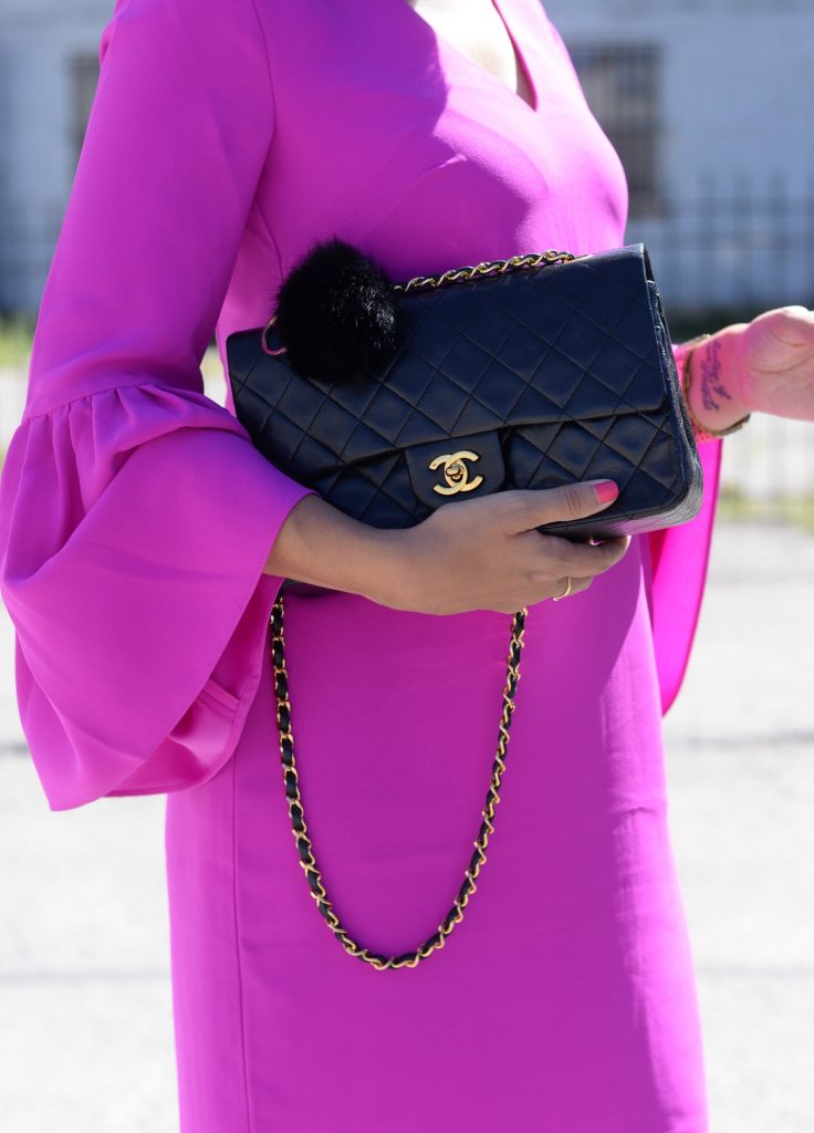 Banana Republic pink dress 