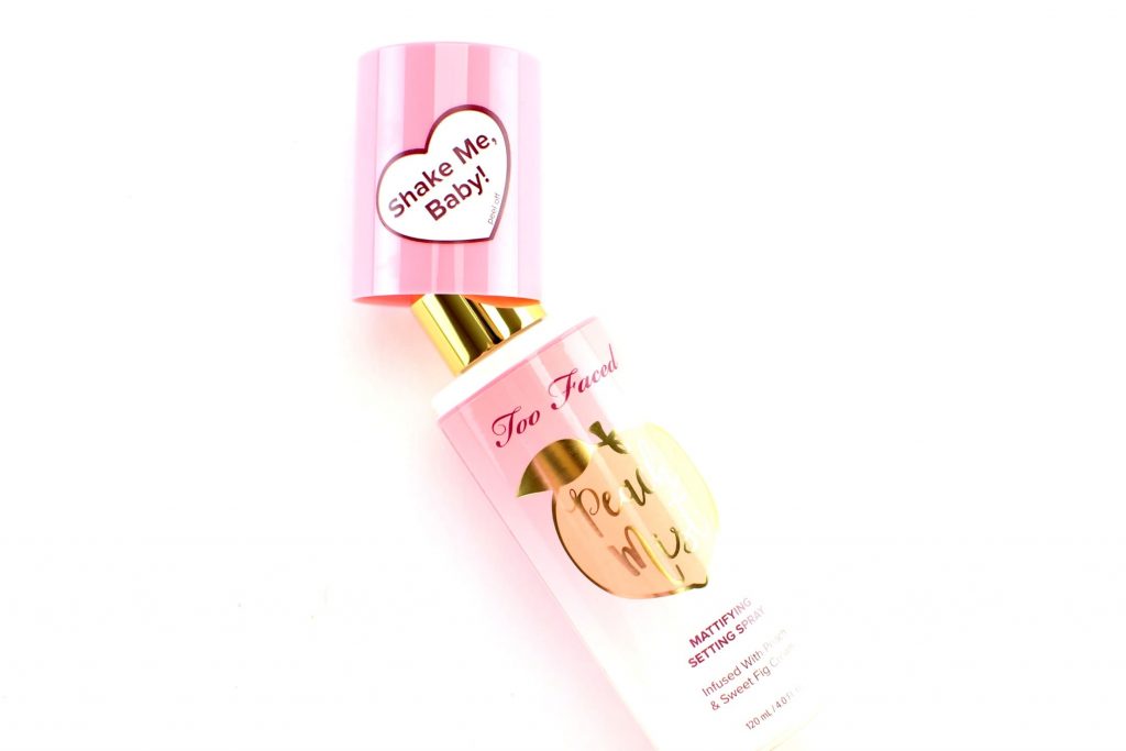 Too Faced Peach Mist Mattifying Setting Spray