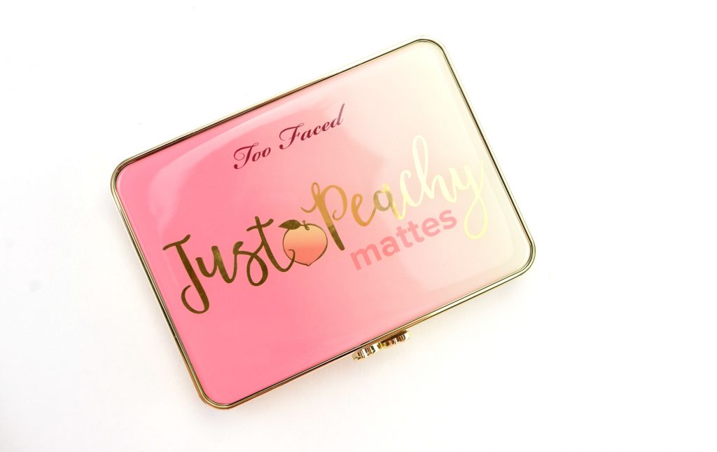 Too Faced Just Peachy Velvet Matte Eyeshadow Palette