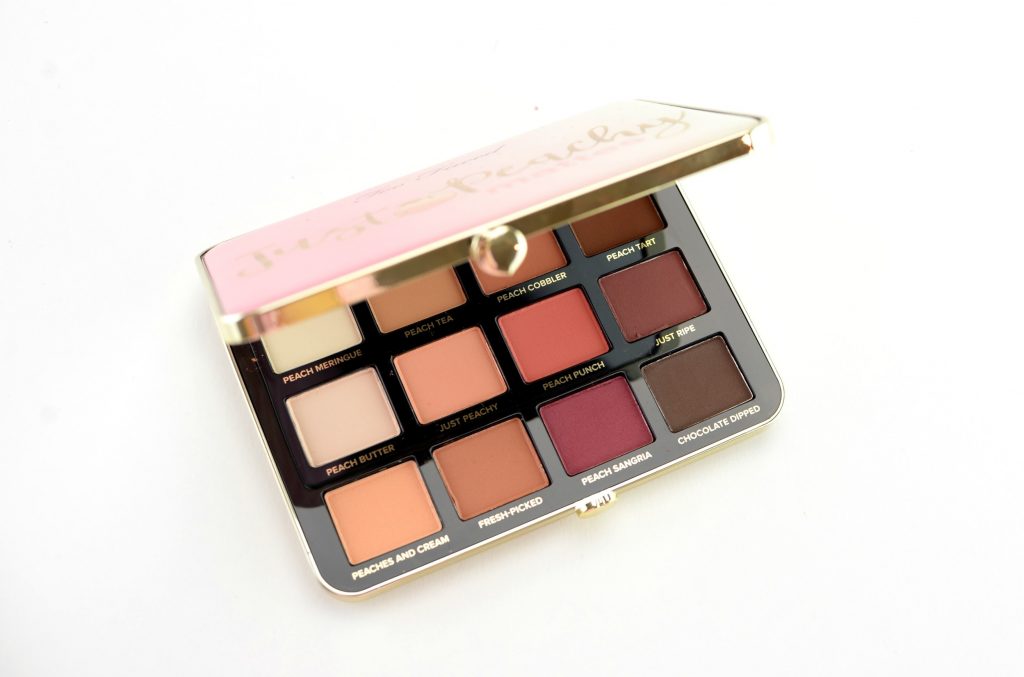 Too Faced Just Peachy Velvet Matte Eyeshadow Palette