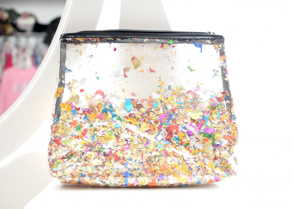 Sephora Collection Let's Disco Confetti Travel Bag