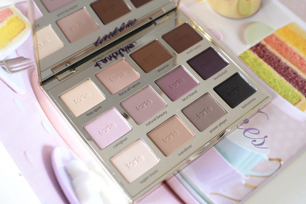 tarte Tartelette Amazonian Clay Matte Eyeshadow Palette.