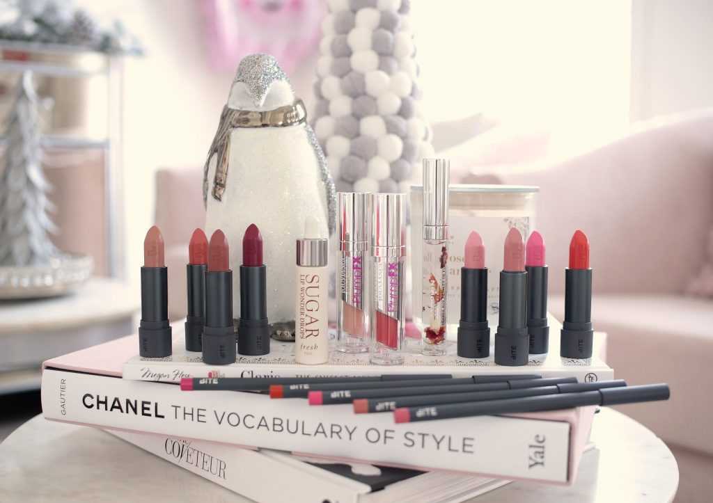 Extend the life of your lipstick, Fresh Sugar Lip Wonder Drops, Darphin Petal Infusion Lip Oil, Jouviance PlumpFX Lip Plumping Serum, Bit Beauty Lip Pencil, Bity Beauty, Bite Beauty Amuse Bouche Lipstick