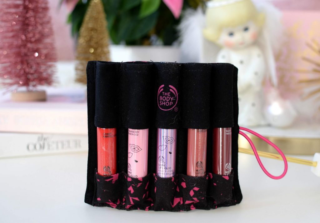 he Body Shop Lip Liquid Parade Set