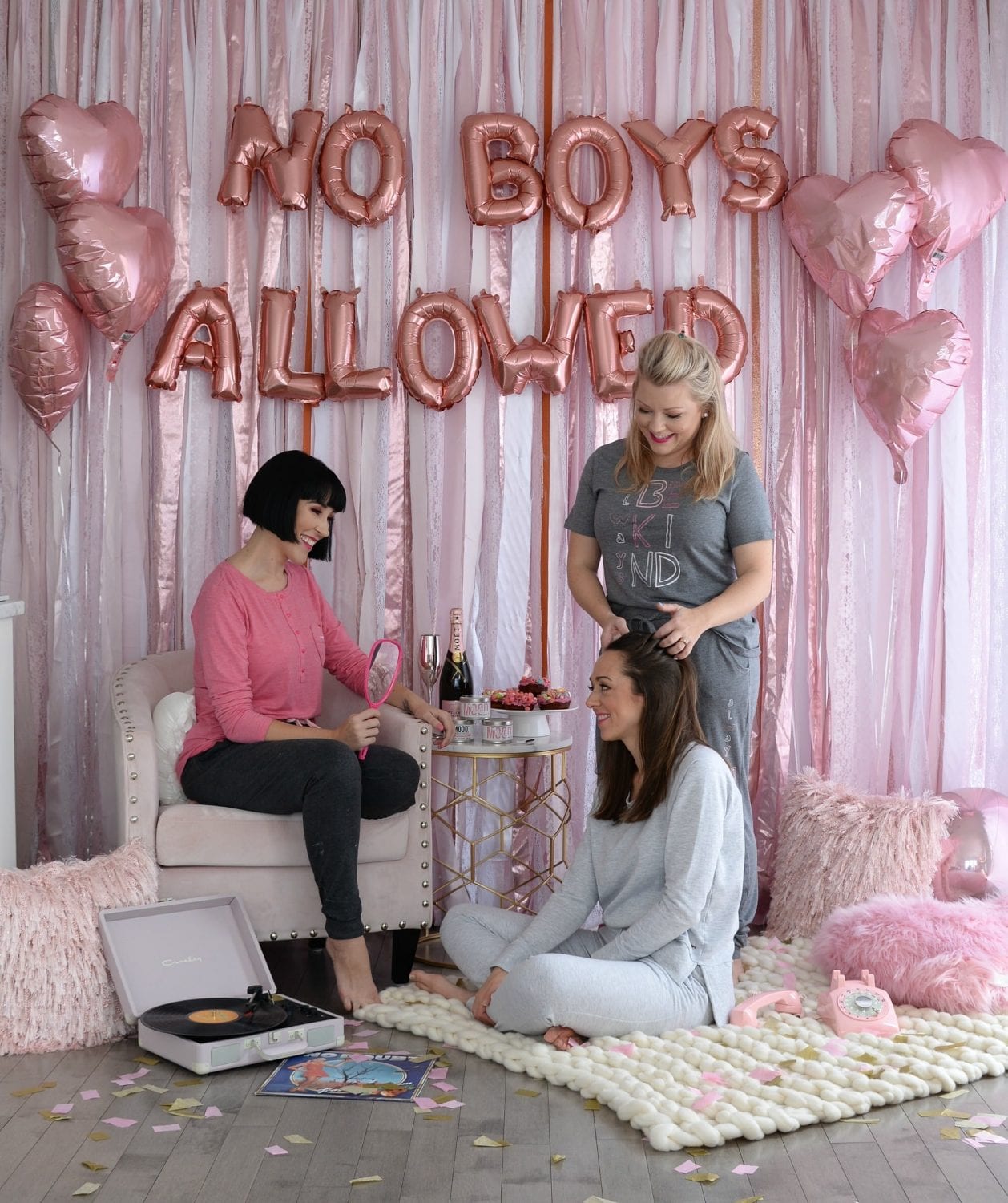 Galentine's Day Pajama Party – The Pink Millennial