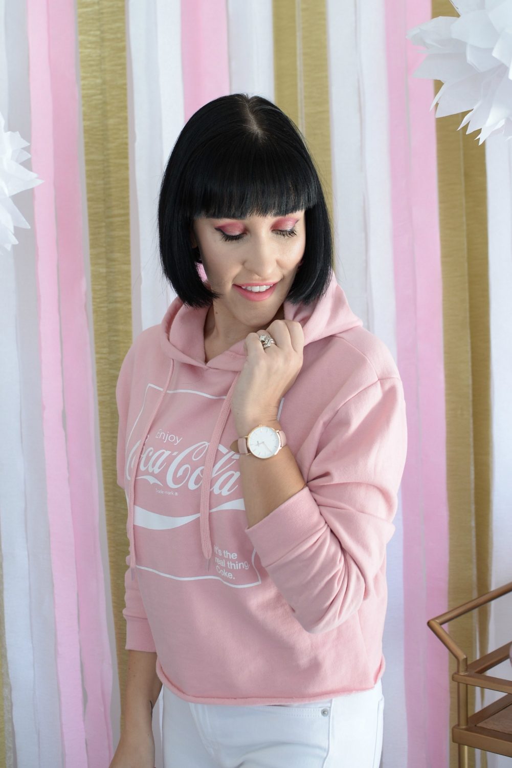 Pink Hoodie Sweater (8)