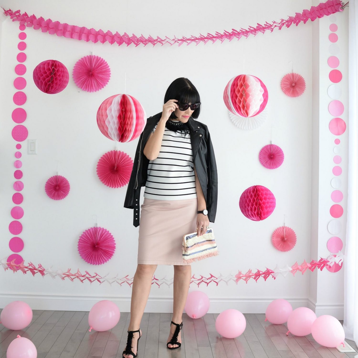 Faux Leather Jacket - Zara | The Pink Millennial