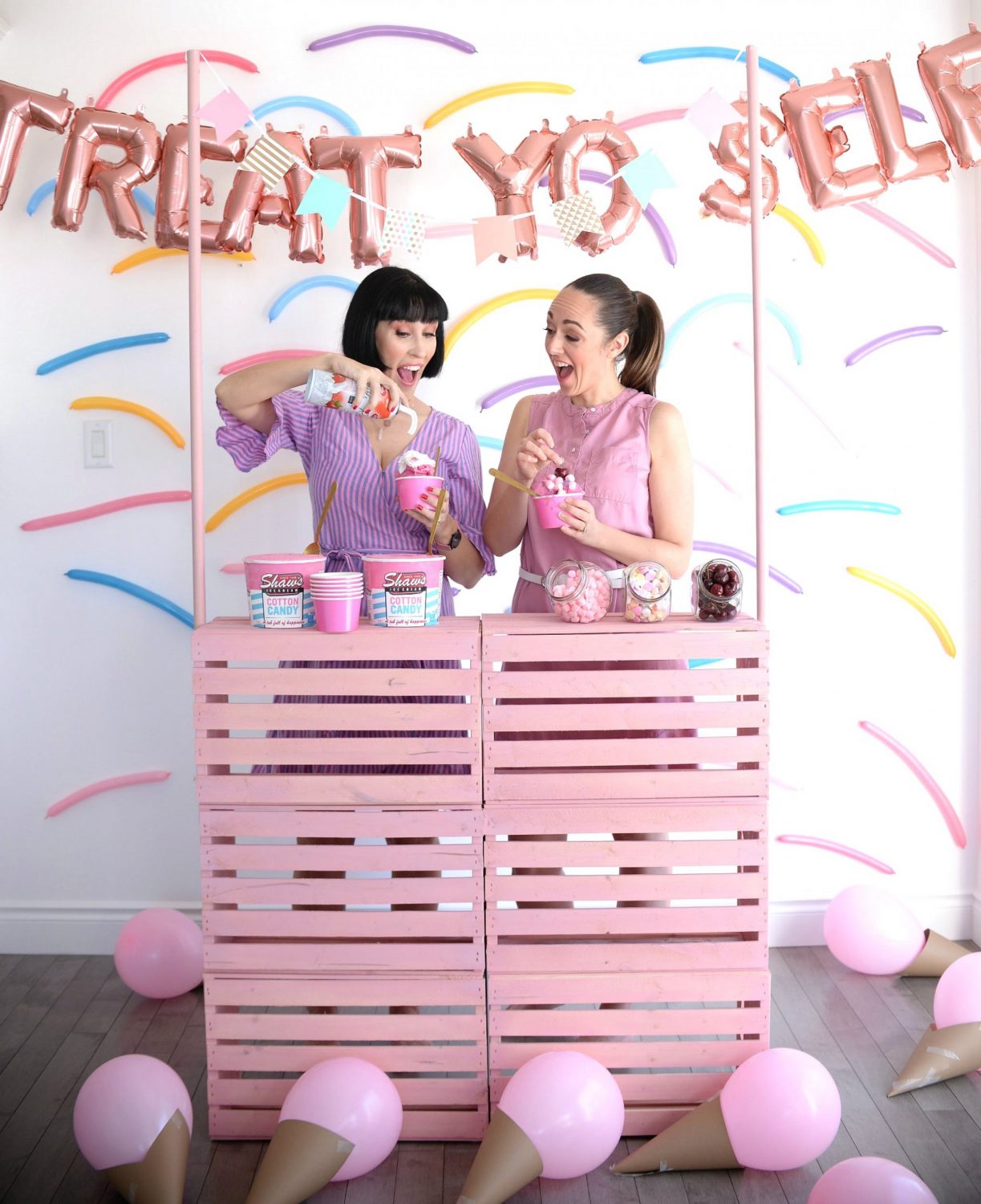 Galentine’s Day Ice Cream Party 