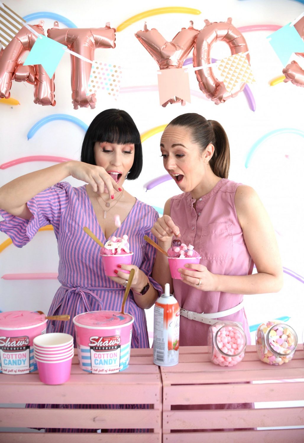 Galentine’s Day Ice Cream Party 