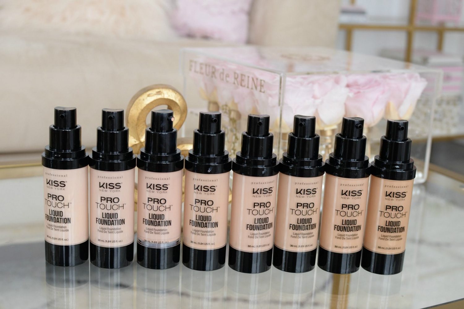 Pro Touch Liquid Foundation | Kiss New York Professional 