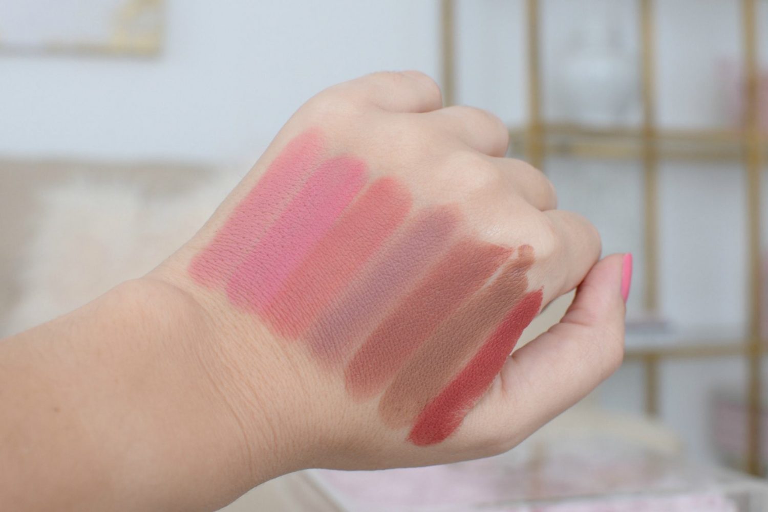 Amorous Gel Matte Lipstick Shades | The Pink Millennial