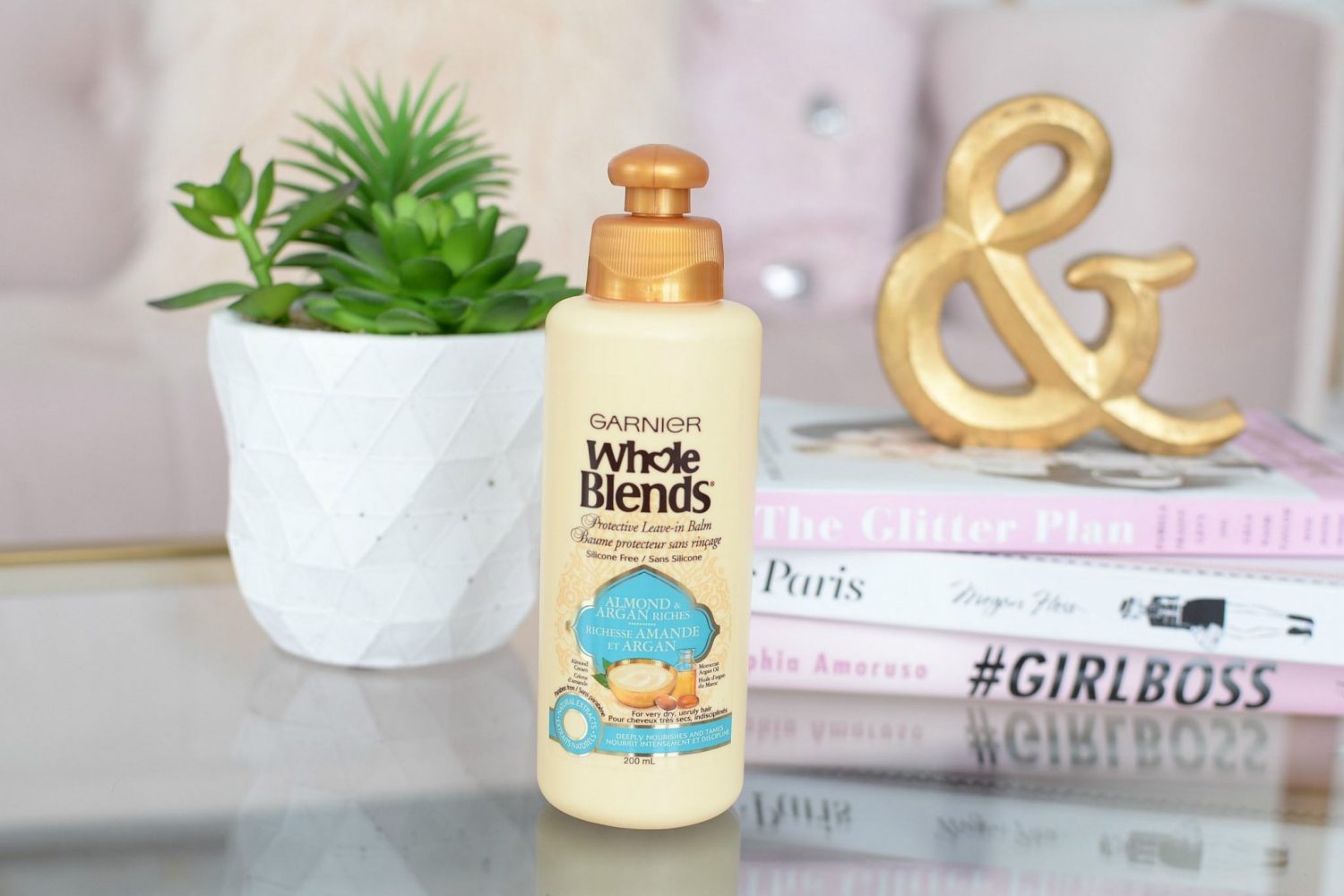 Garnier Whole Blends Almond & Argan Riches Leave-in Balm