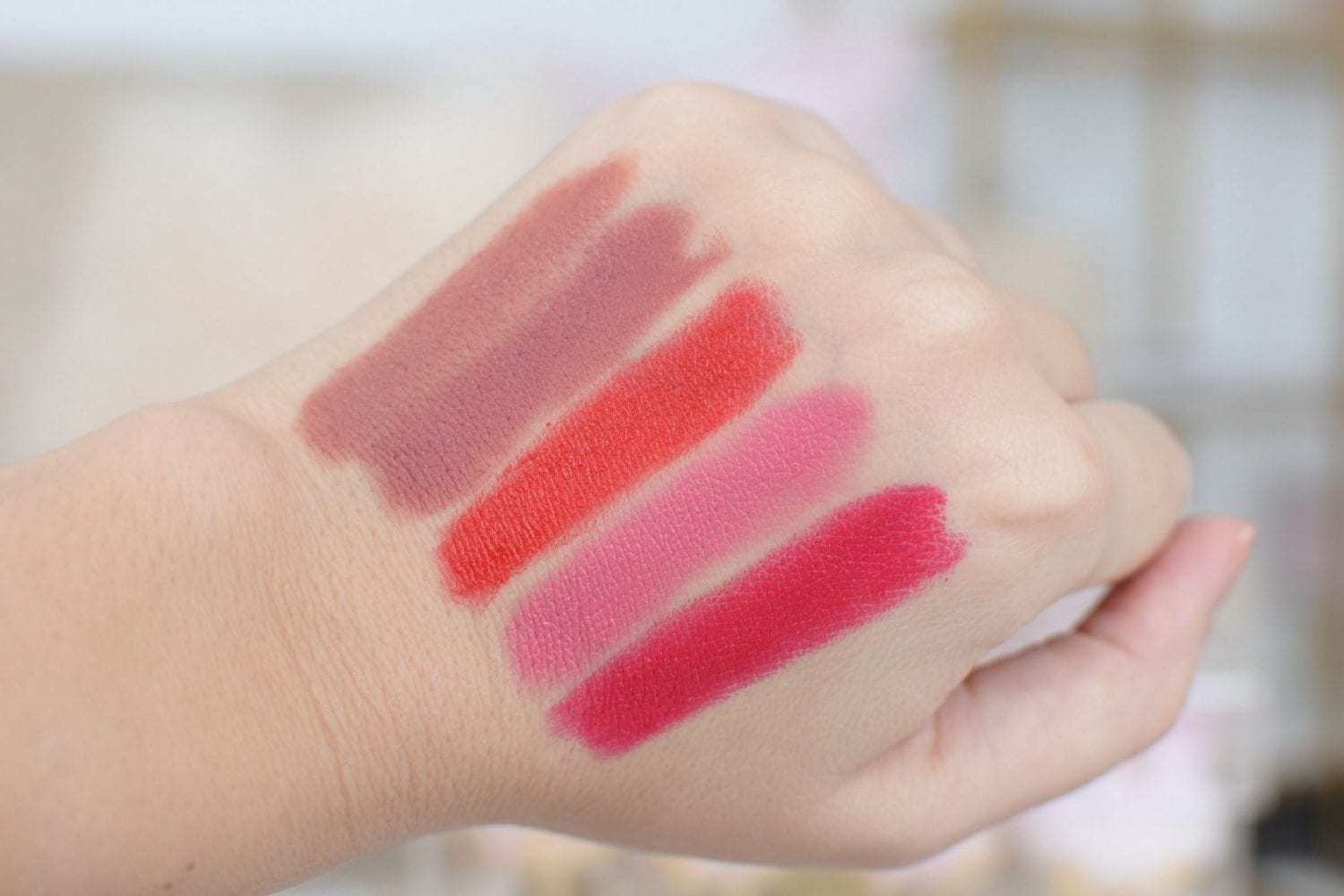 Clé de Peau Lipstick Cashmere Shades | The Pink Millennial