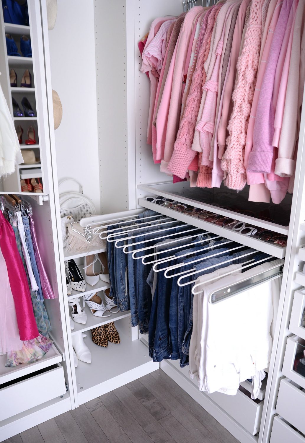 Maximizing Closet Space with IKEA Pax Closet System - The Turquoise Home